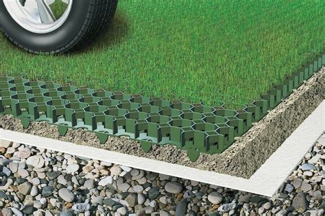 Grass Grid Gravel Drive Parking Plastic Paving Driveway Heavy Duty 500