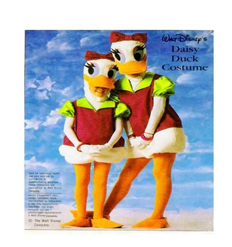 Items Similar To Adult Size Halloween Costume Daisy Duck Walt Disney