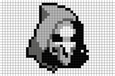 Overwatch Reaper Pixel Art Brik