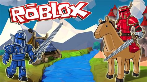 Roblox Medieval Castle Wars Roblox Valor Knights Horses