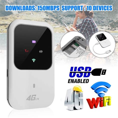 unlocked mobile wifi 4g lte portable mifi wifi router all simcards 150mbps bvot m80 stuffsl