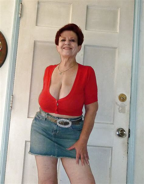 Awesome Exhibitionist Granny Adult Photos