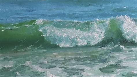 Seascape Sea Waves Oil Painting Techniques Arts By Sergey Matsenko