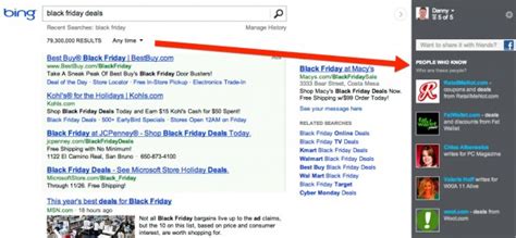Bing Testing Social Sidebar With New Look More Answers Search Engine