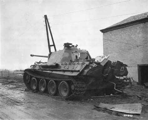 Panther Ausf G Late Production Combat Arms Panther Tank Rolling