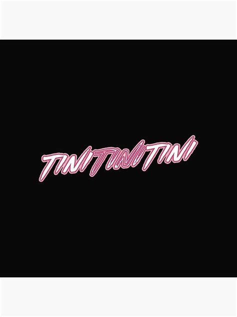 Logo Tini Tini Tini Poster For Sale By Tinibelgicafco Redbubble