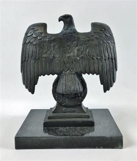 Sold Price Ww2 German Ndsap Eagle Desk Statue October 6 0120 300