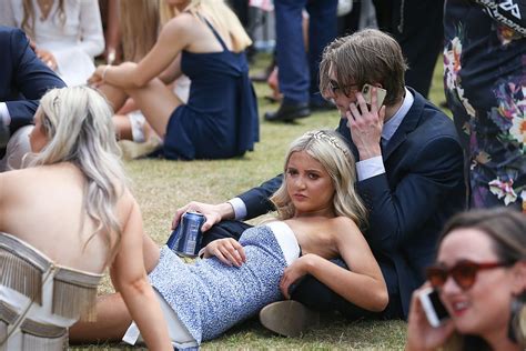 Thousands Of Racegoers Celebrate The Last Of The Melbourne Cup Carnival