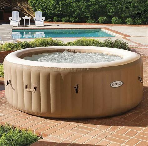 Intex Purespa Plus 4 Person Inflatable Hot Tub W Deluxe Energy