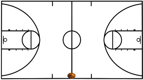 Printable Basketball Courts Web Printable Pdf Basketball Court Diagram