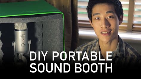 Some of us don't even have the space for a vocal booth in our home or apartment. DIY Portable Sound Booth - Test & Review - YouTube