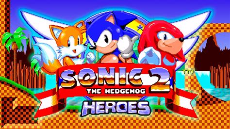 Sonic The Hedgehog 2 Heroes Sega Mega Drivegenesis Youtube
