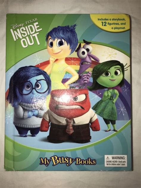 My Busy Books Disney Pixar Inside Out 12 Figures Play Mat Storybook Joy
