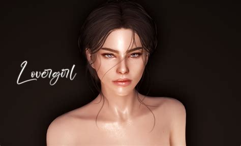 Skyrim Se Mod On Twitter Lovergirl Skin Hd Complexion For