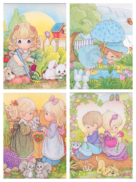 Precious Moments 3x4 Cards Precious Moments Coloring Pages Cute Cartoon Wallpapers Precious
