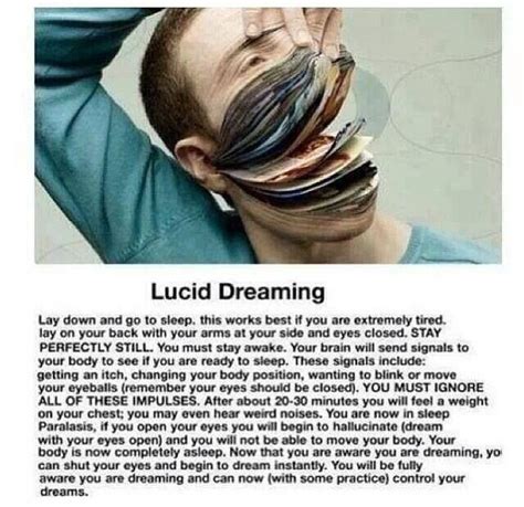 how to lucid dream 💭💭 lucid dreaming lucid dreaming techniques lucid