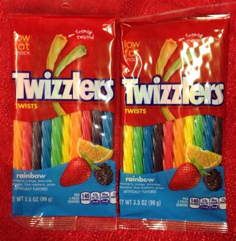 Twizzlers Rainbow Twists Licorice Candy 2 5oz Bags Flavors In Listing