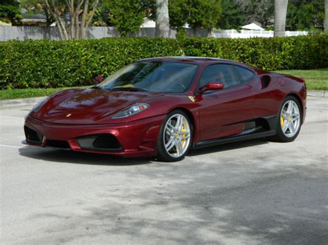 2005 Ferrari F430 6 Speed Manual Rubino Sport Seats 16m Scuderia Sills