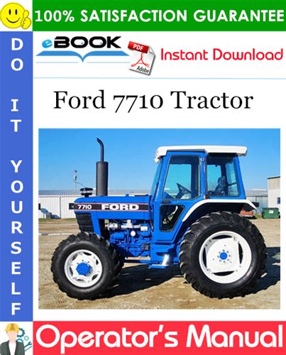 Ford 7710 Tractor Operators Manual Pdf Download