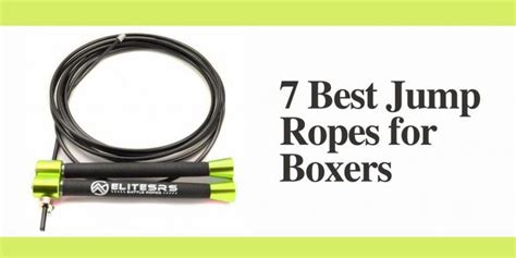 7 Best Jump Rope For Boxing Reviews Updated 2018