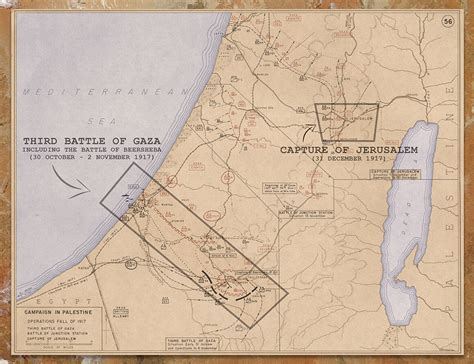 The Battle Of Beersheba Battle Overview