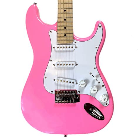 Gephardt Ground Series Electric Guitar Hot Pink Prince Music Company
