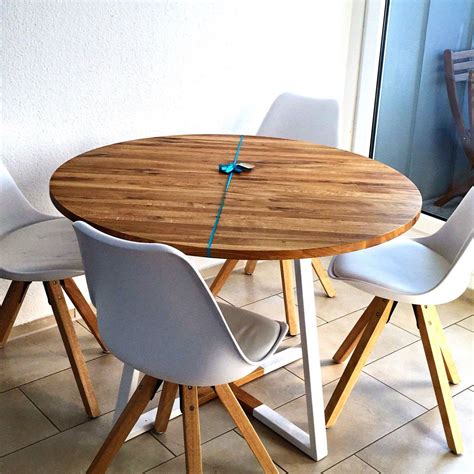 Extendable oak round table Round extendable table Oak round | Etsy | Round dining table, Dining 