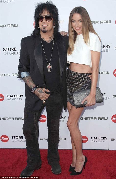 Motley Crues Nikki Sixx 55 Weds Model Courtney Bingham 28 After