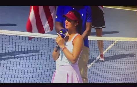 We Have A Filipina As Tennis Champion At The 2022 Us Open And Her Acceptance Speech Is In