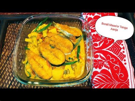 Fish Tenga Curry With Cauliflower And Tomato Ll Assamese Fish Curry