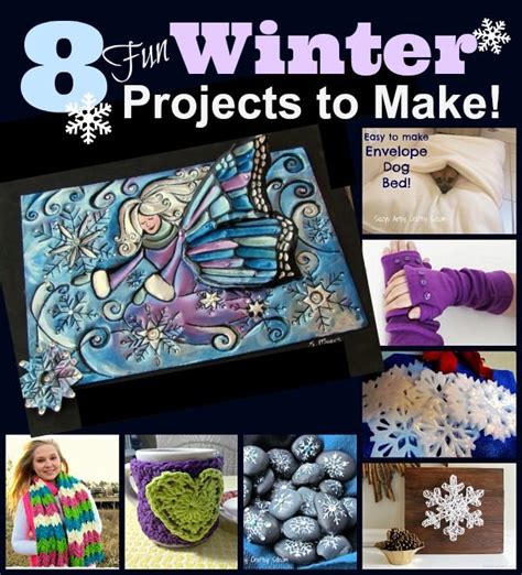 8 Fun Winter Projects To Make Craft Projects For Adults