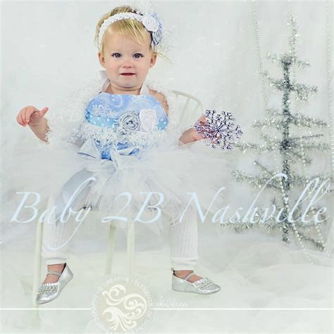 Winter Toddler Snow Princess Tutu Set Pageant Wear Etsy