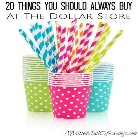 Free shipping on orders over $25 shipped by amazon. 20 Things You Should Always Buy At The Dollar Store