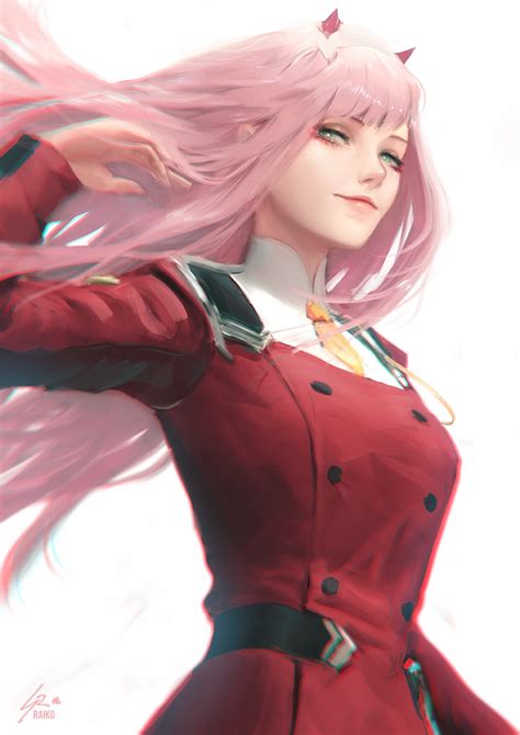 Darling in the franxx, anime girls, pink hair, zero two (darling in the franxx). Zero Two (Darling in the FranXX) - Zerochan Anime Image Board