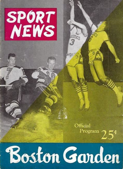 1946 47 Boston Bruins Program Sportspaper Wiki