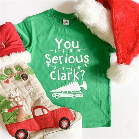 You Serious Clark Shirt Merry Christmas Babys First Christmas