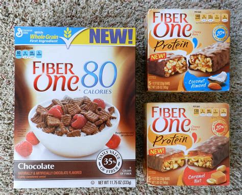 My Journey To Fit Fiber One Chocolate Cereal Protein Bars Review And Giveaway