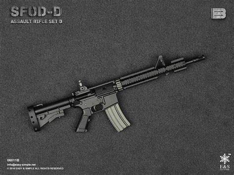 Easy And Simple 06011 Sfod D Assault Rifle Set Type B