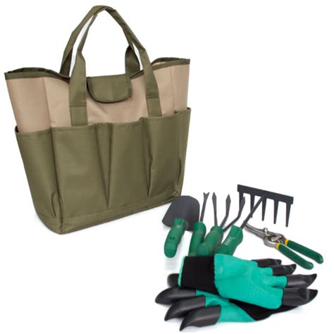 New Garden Planting Tool Bag Gardening Tools Set Organizer Tote Lawn