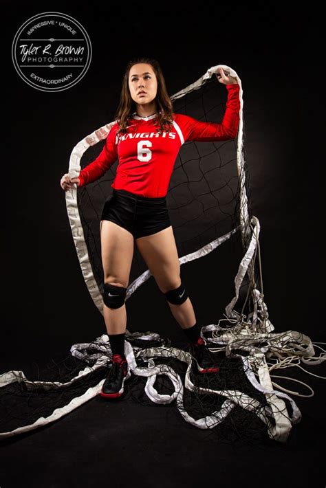 Volleyball Girls High School Senior Portraits