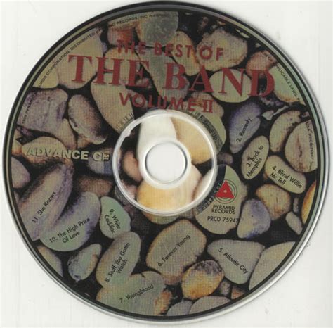 The Band The Best Of The Band Volume Ii Us Promo Cd Album Cdlp 454893