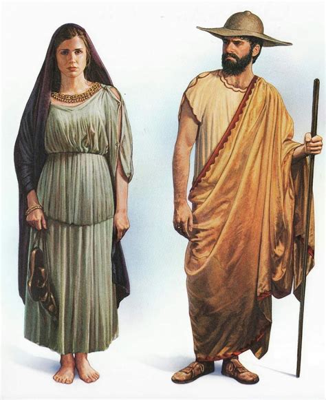 Athenians Of Classical Age Ancient Greece Clothing Greek