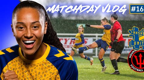 First To 60 Goals Hashtag United Vs Hounslow Womens Football Gameday Vlog 16 2223 Youtube