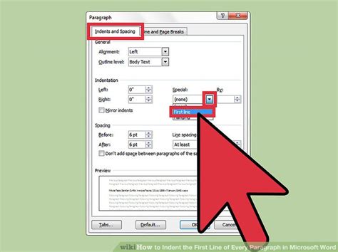 How To Indent The First Line Of Every Paragraph In Microsoft Word