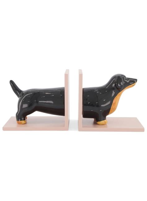 Hema Dachshund Bookends