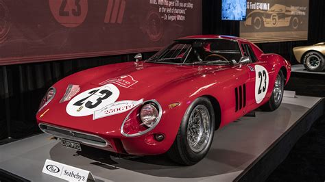 At Million This Ferrari Gto Is The Most Expensive Car Sold At