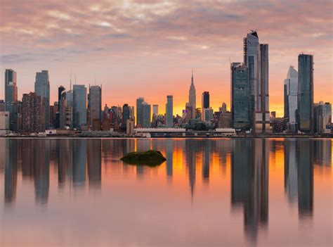 🇺🇸 Dawn Over New York City By David Dai 500px 🌅🏙 Aesthetic Desktop