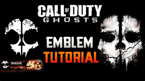 Call Of Duty Ghosts Black Ops 2 Emblem Tutorial Youtube