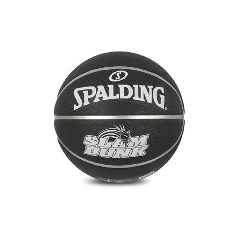 Spalding Slam Dunk Nba Basketball Black Size 5 6 7 Sports Wing