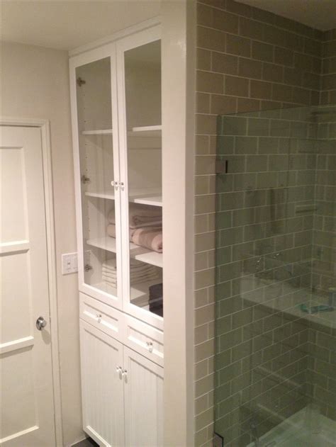 Perfect for the kitchen, dining room, bathroom or living room, this. linen closet | Ensuite bath | Pinterest